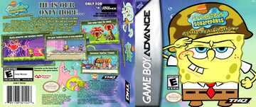 SpongeBob SquarePants: Battle for Bikini Bottom (GBA) - The Cover Project