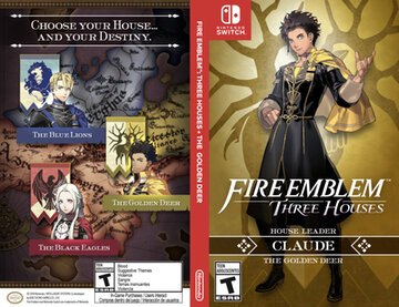 Fire Emblem Three Houses Switch The Cover Project