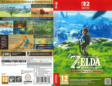 Legend of Zelda: Breath of the Wild - Nintendo Switch 2 Edition, The ...