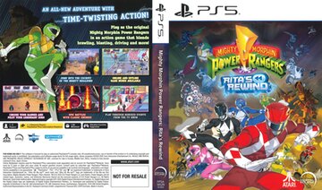Mighty Morphin Power Rangers: Rita's Rewind (PS5) - The Cover Project