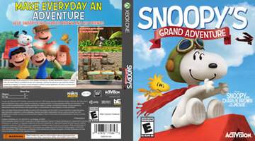 Peanuts Movie: Snoopy's Grand Adventure, The (Xbox One) - The Cover Project